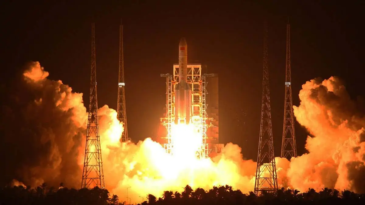 Запуск китайского спутника Shijian-20 в 2019 году, архивное контекстное фото; Shijian-31 на снимке не показан