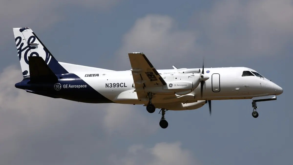 Saab 340B впервые поднялся выше 9,1 км на гибридной тяге